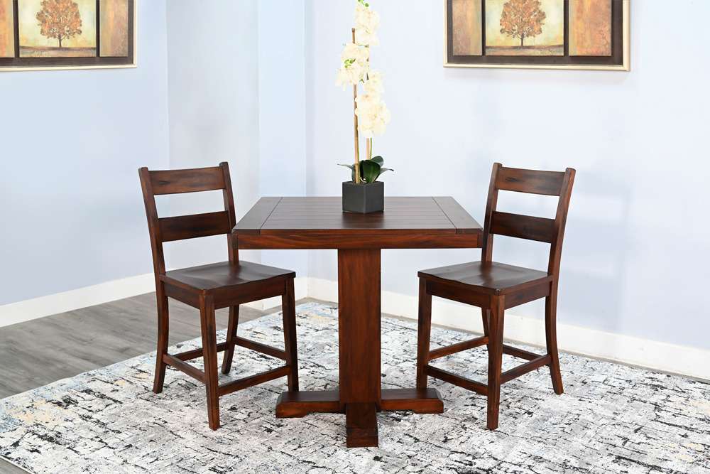 Sunny Designs - Tuscany -  Adjustable Height Pub Table - 1377VM veiw 2