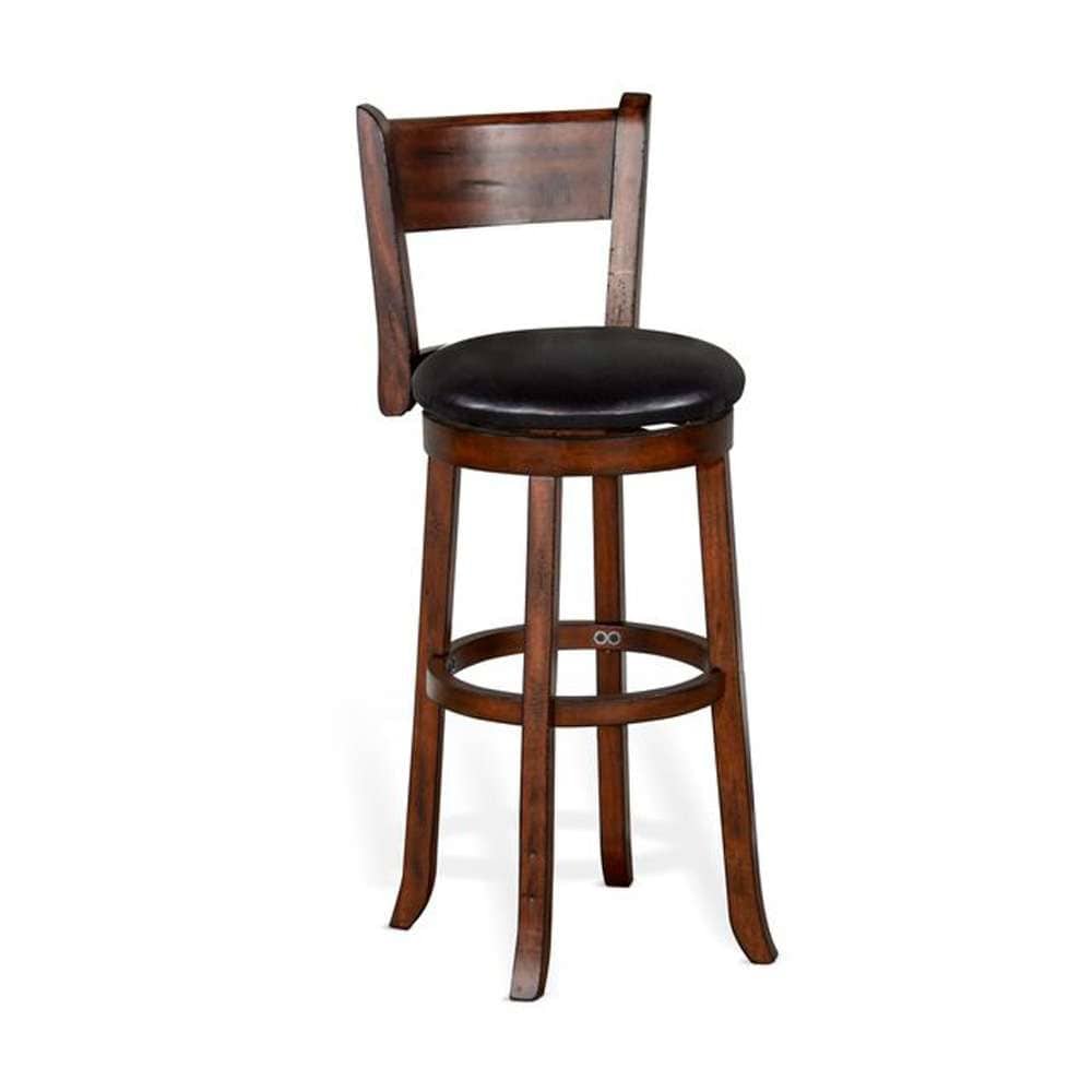 Sunny Designs - Tuscany -  Bar Swivel Barstool, Cushion Seat & Back (Set of 2) - 1646VM-B30 veiw 1