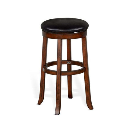 Sunny Designs - Tuscany -  Bar Swivel Stool, Cushion Seat (Set of 2) - 1646VM-30 veiw 1