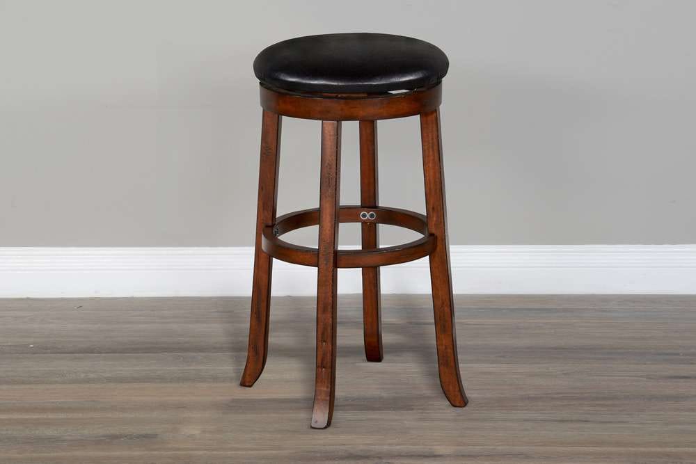 Sunny Designs - Tuscany -  Bar Swivel Stool, Cushion Seat (Set of 2) - 1646VM-30 veiw 2