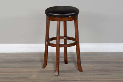 Sunny Designs - Tuscany -  Bar Swivel Stool, Cushion Seat (Set of 2) - 1646VM-30 veiw 2