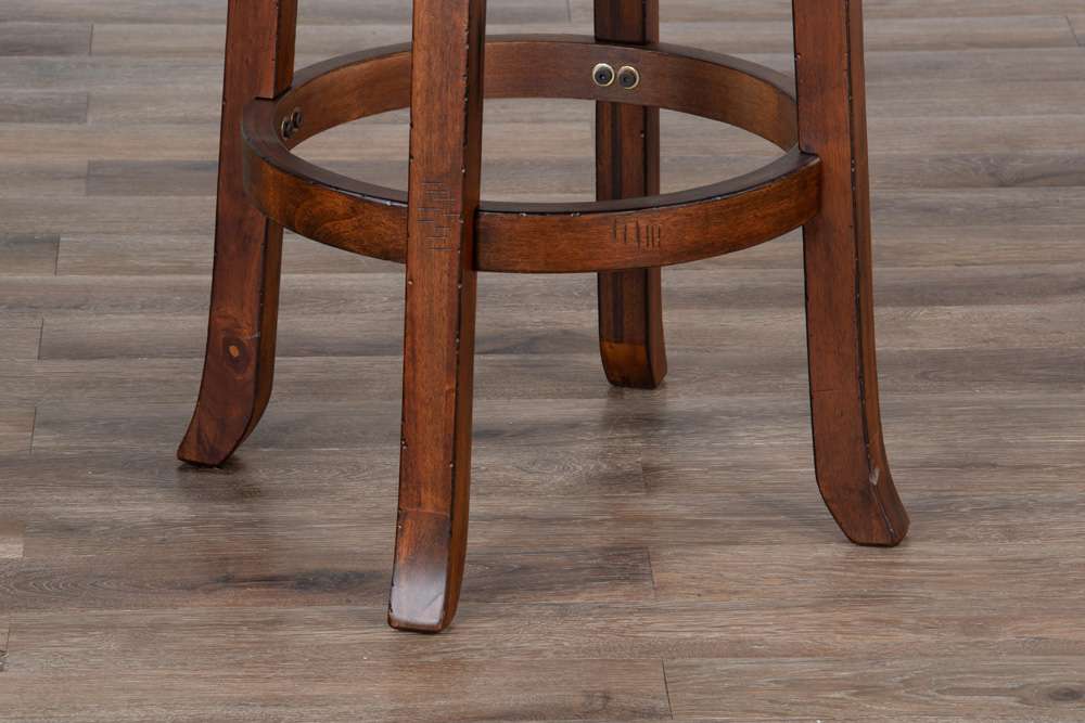 Sunny Designs - Tuscany -  Bar Swivel Stool, Cushion Seat (Set of 2) - 1646VM-30 veiw 3