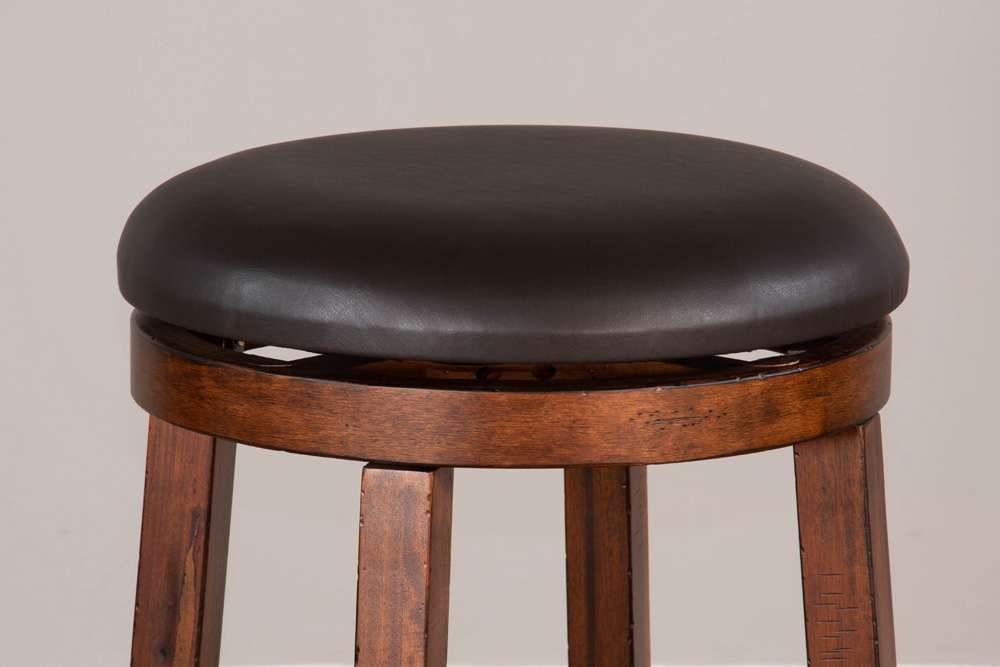 Sunny Designs - Tuscany -  Bar Swivel Stool, Cushion Seat (Set of 2) - 1646VM-30 veiw 4