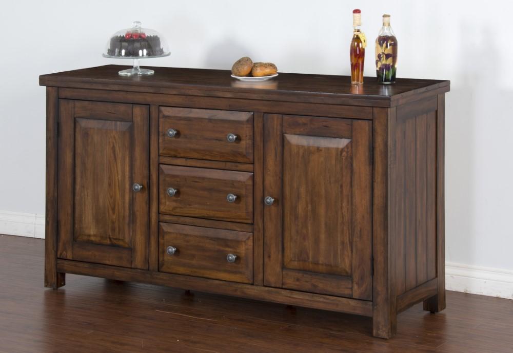 Sunny Designs - Tuscany Buffet Only - Medium Brown - 2428VM-B veiw 1