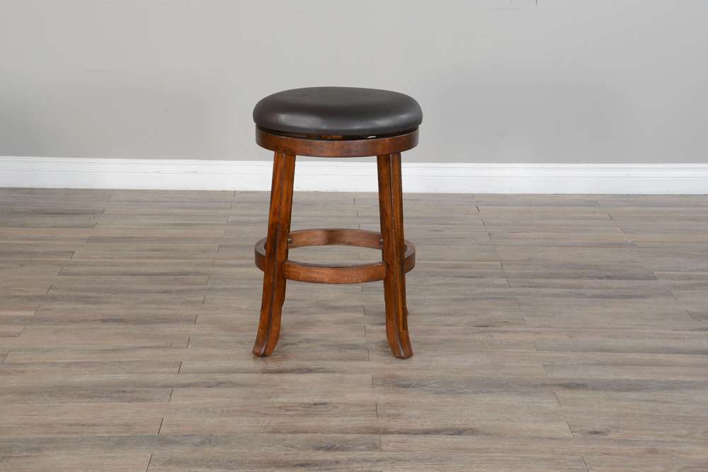Sunny Designs - Tuscany -  Counter Swivel Stool (Set of 2) - 1646VM-24 veiw 2