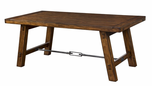 Sunny Designs - Tuscany Dining Table with Turn Buckle - 1367VM veiw 1