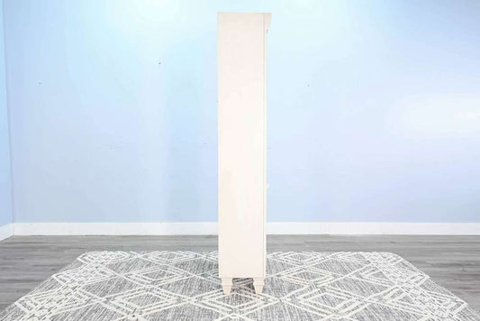 Sunny Designs -  white Two-Tone Wood Bookcase - 2846MB-BD veiw 2
