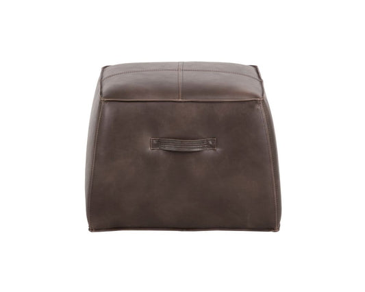 Sunpan - 5West Aspen Ottoman - Havana Dark Brown - 102831 view 2