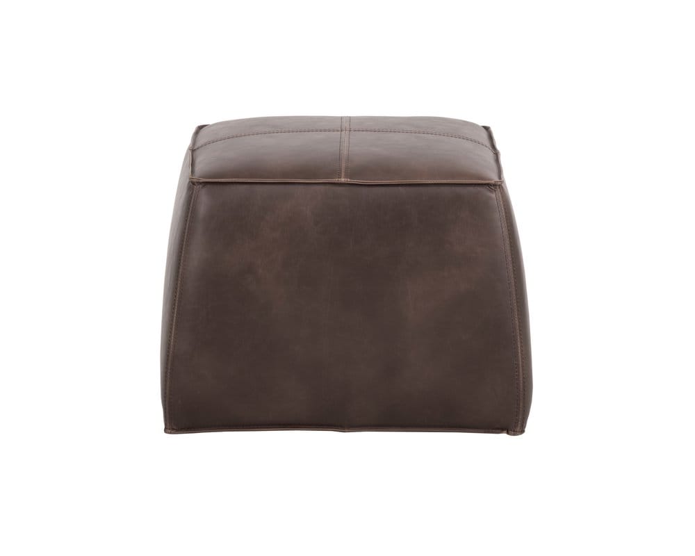 Sunpan - 5West Aspen Ottoman - Havana Dark Brown - 102831 view 3