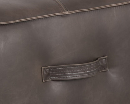 Sunpan - 5West Aspen Ottoman - Havana Dark Brown - 102831 view 5