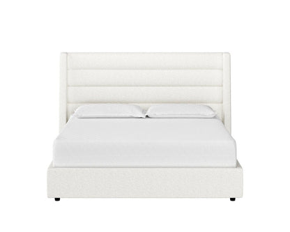 Sunpan - 5West Emmit Bed King - Merino Pearl - 110096 view 2