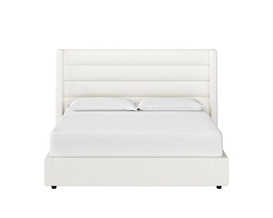 Sunpan - 5West Emmit Bed King - Merino Pearl - 110096 view 2