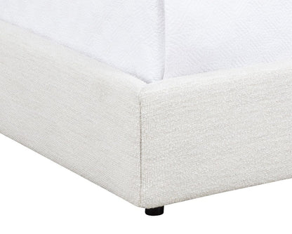 Sunpan - 5West Emmit Bed King - Merino Pearl - 110096 view 6