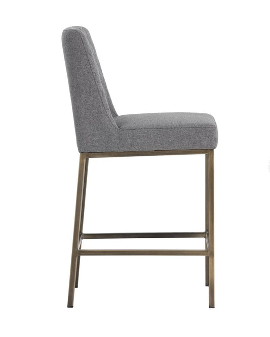 Sunpan - 5West Leighland Counter Stool - Dark Grey - 102821_CLOSEOUT view 2