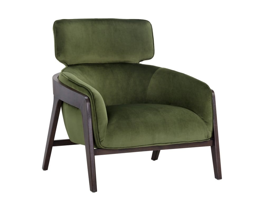 Sunpan - 5West Maximus Lounge Chair - Moss Green - 105409 view 1