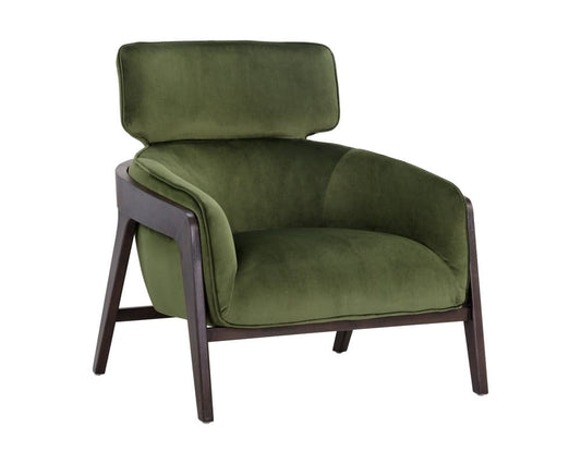 Sunpan - 5West Maximus Lounge Chair - Moss Green - 105409 view 1