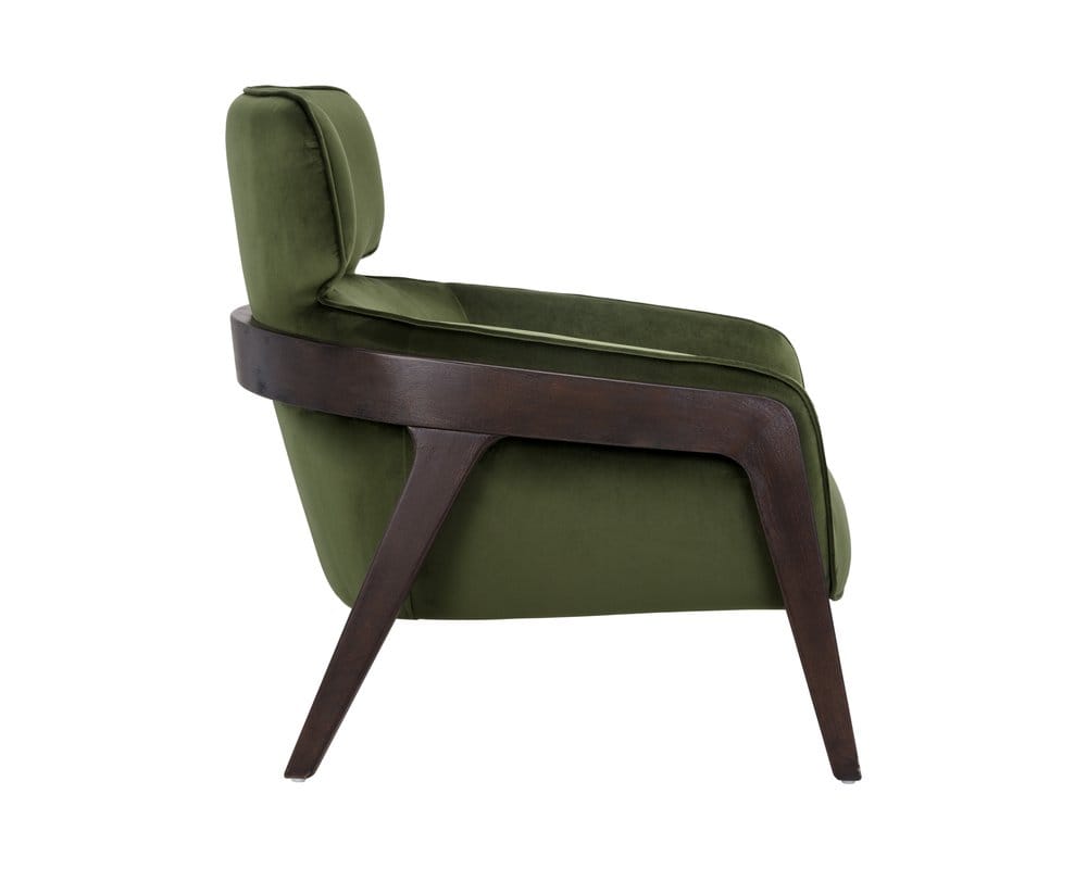 Sunpan - 5West Maximus Lounge Chair - Moss Green - 105409 view 3