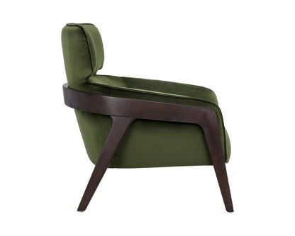 Sunpan - 5West Maximus Lounge Chair - Moss Green - 105409 view 3