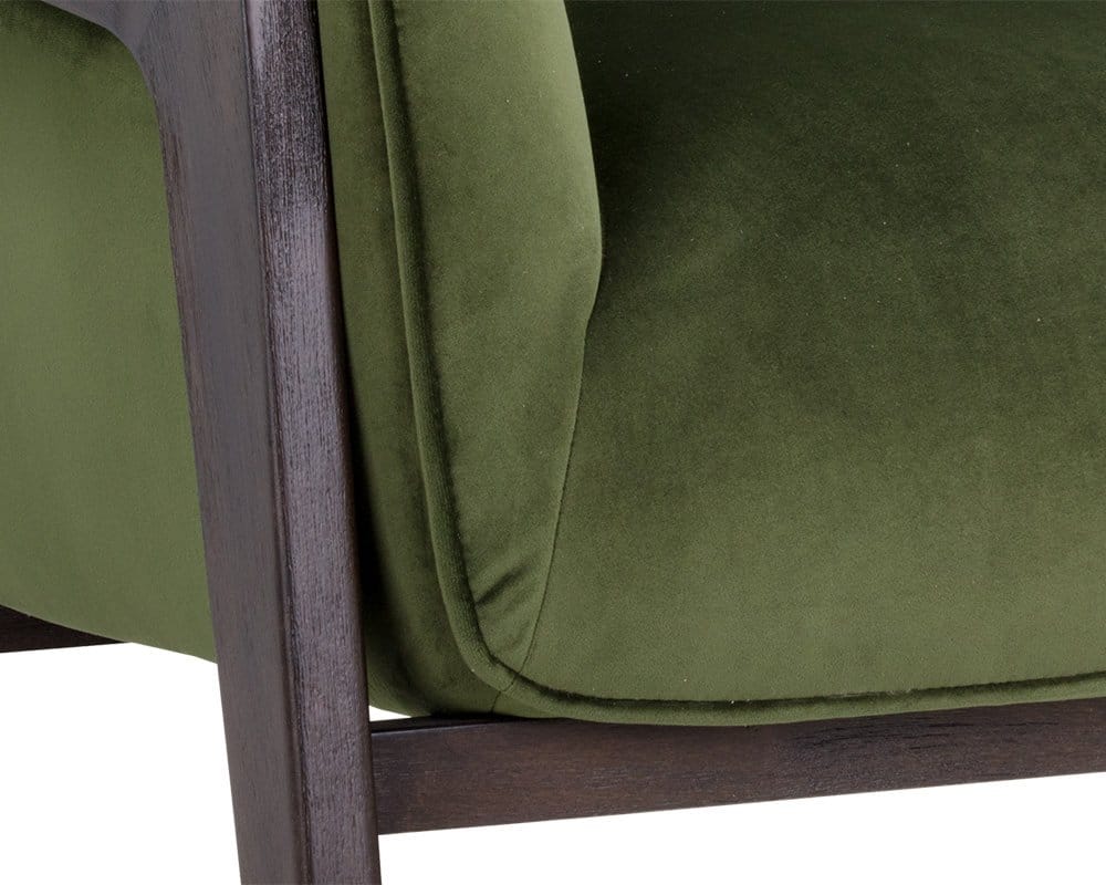 Sunpan - 5West Maximus Lounge Chair - Moss Green - 105409 view 6
