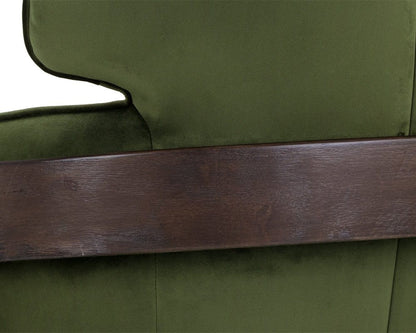 Sunpan - 5West Maximus Lounge Chair - Moss Green - 105409 view 8