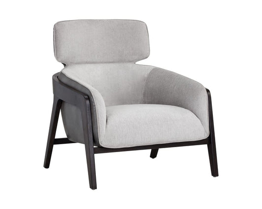 Sunpan - 5West Maximus Lounge Chair - Polo Club Stone / Overcast Grey - 105410 view 1