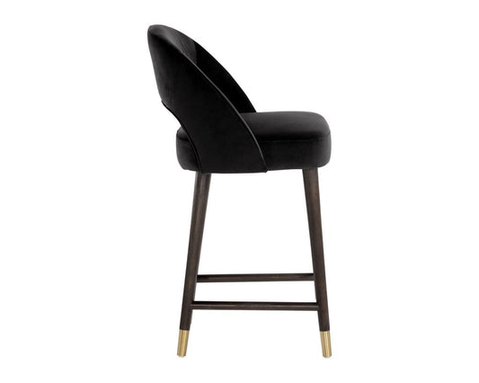 Sunpan - 5West Monae Counter Stool - Abbington Black - 105494 view 2