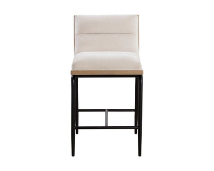 Sunpan - Abilene Counter Stool - Polo Club Muslin - 111273 view 2