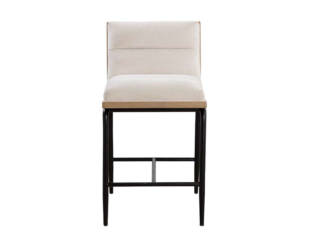 Sunpan - Abilene Counter Stool - Polo Club Muslin - 111273 veiw 2
