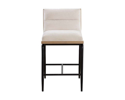Sunpan - Abilene Counter Stool - Polo Club Muslin - 111273 veiw 2