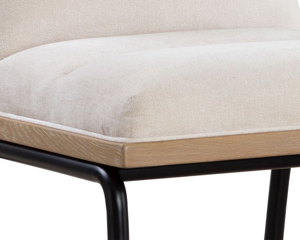 Sunpan - Abilene Counter Stool - Polo Club Muslin - 111273 view 5
