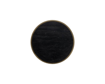 Sunpan - Alicent End Table - Black Marble - 110190 view 4