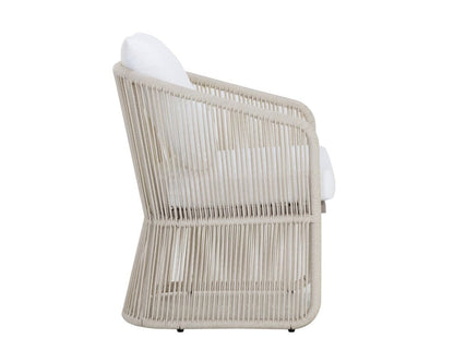 Sunpan - Allariz Dining Armchair - Greige - Stinson White - 111153 view 3