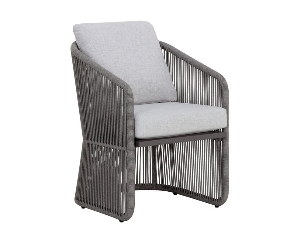 Sunpan - Allariz Dining Armchair - Warm Grey - Gracebay Light Grey - 111154 view 1