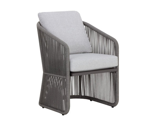 Sunpan - Allariz Dining Armchair - Warm Grey - Gracebay Light Grey - 111154 view 1