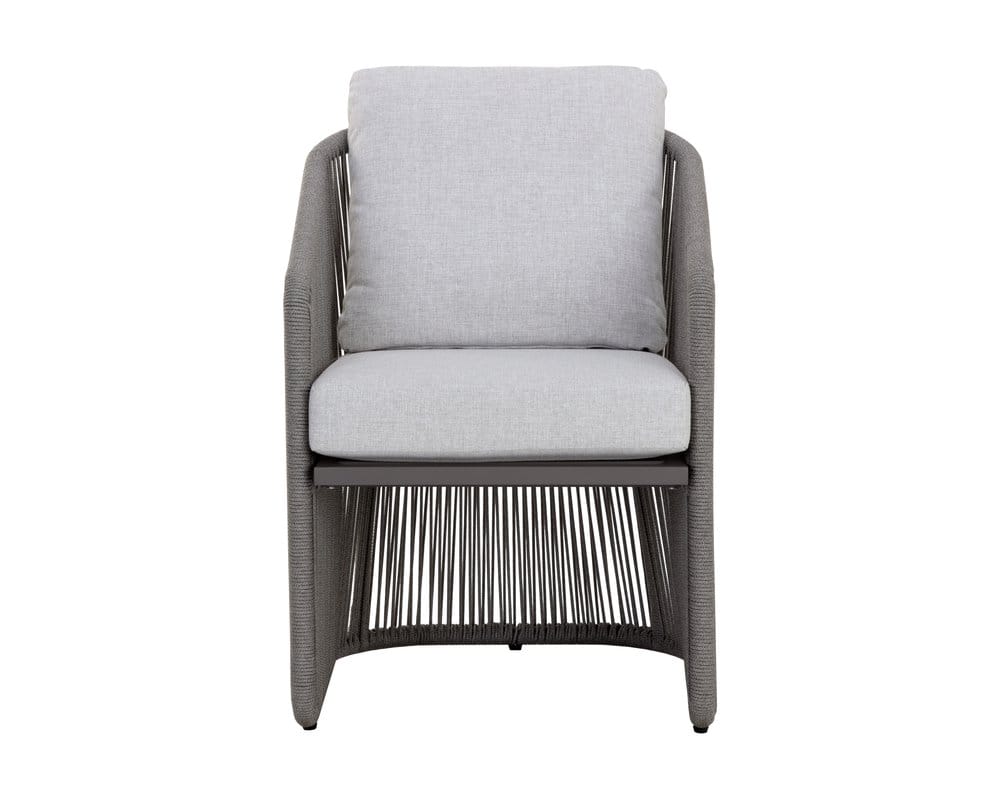 Sunpan - Allariz Dining Armchair - Warm Grey - Gracebay Light Grey - 111154 view 2