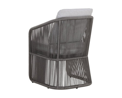Sunpan - Allariz Dining Armchair - Warm Grey - Gracebay Light Grey - 111154 view 4