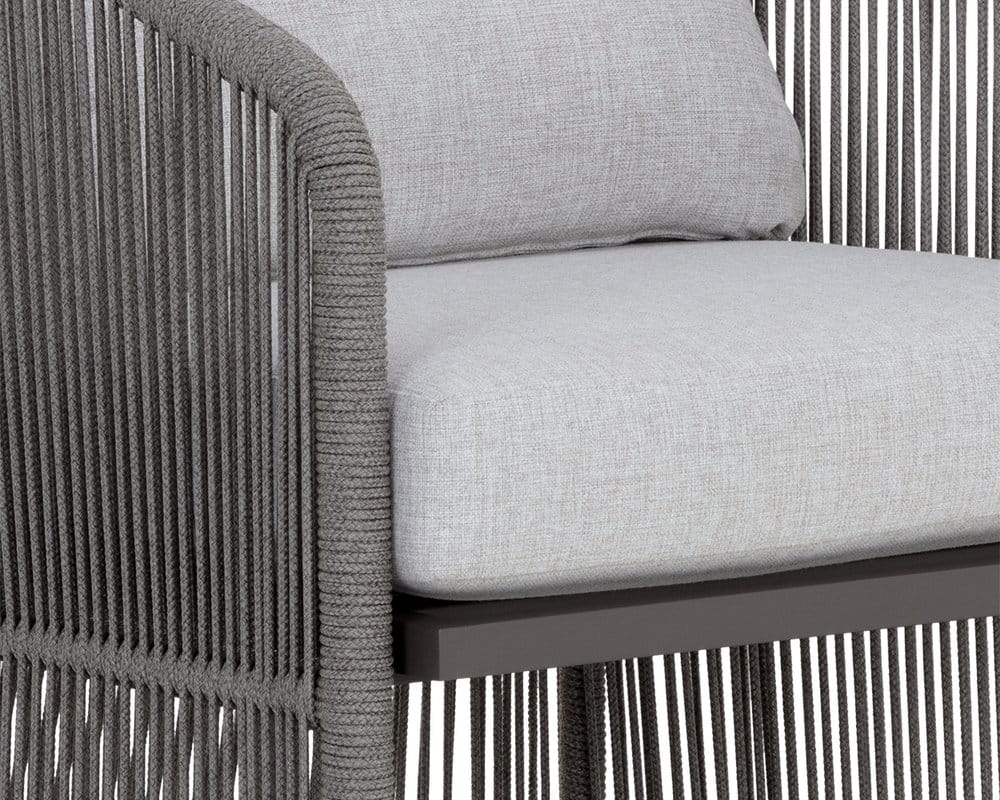 Sunpan - Allariz Dining Armchair - Warm Grey - Gracebay Light Grey - 111154 view 5