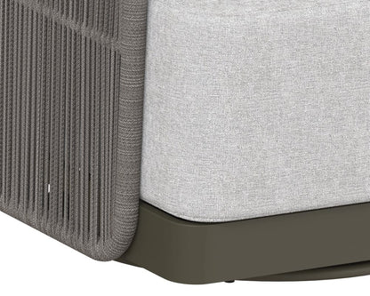 Sunpan - Allariz Swivel Armchair - Warm Grey - Gracebay Light Grey - 109651 view 5