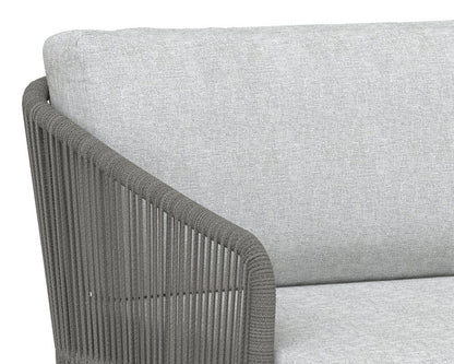 Sunpan - Allariz Swivel Armchair - Warm Grey - Gracebay Light Grey - 109651 view 6