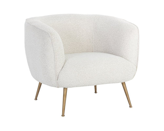 Sunpan - Amara Lounge Chair - Copenhagen White - 107961_CLOSEOUT view 1