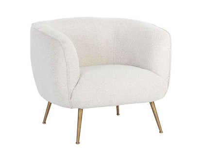 Sunpan - Amara Lounge Chair - Copenhagen White - 107961_CLOSEOUT veiw 1