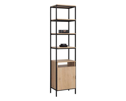 Sunpan - Artezia Ambrose Modular Bookcase Small - Rustic Oak - Black - 108793 veiw 1