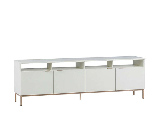 Sunpan - Artezia Ambrose Modular Media Console And Cabinet - Champagne Gold - Cream - 107172 veiw 1