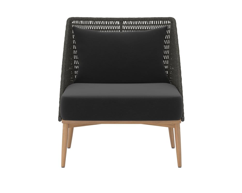 Sunpan - Andria Lounge Chair - Arashi Black - 110962 view 2