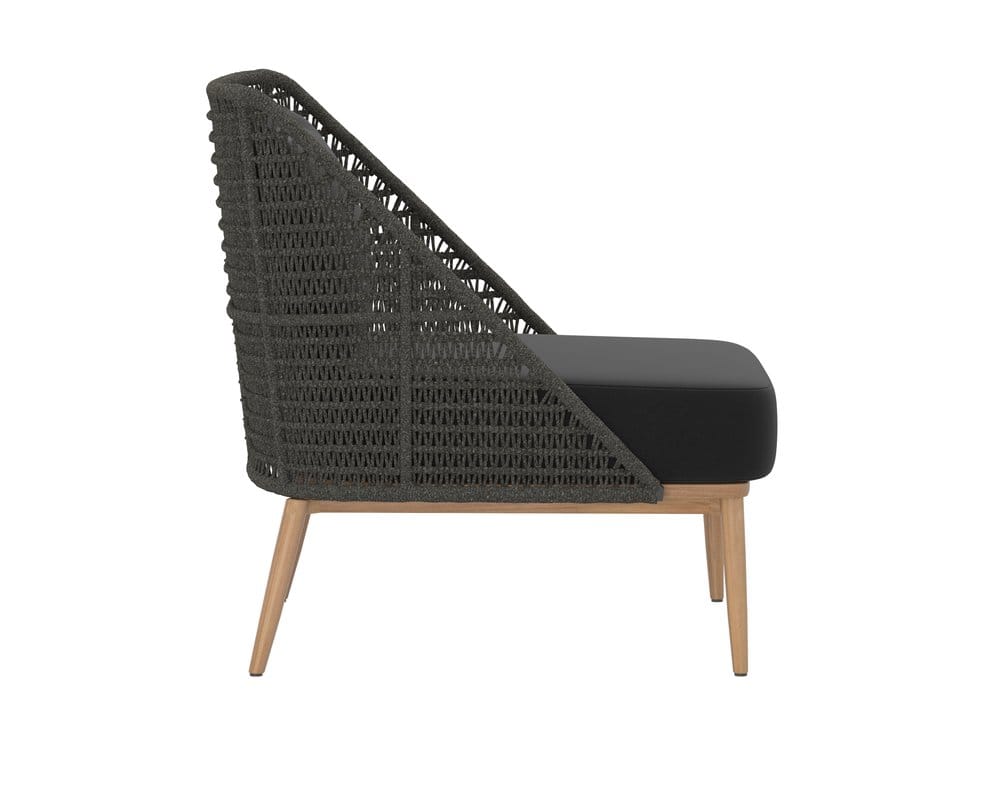 Sunpan - Andria Lounge Chair - Arashi Black - 110962 view 3