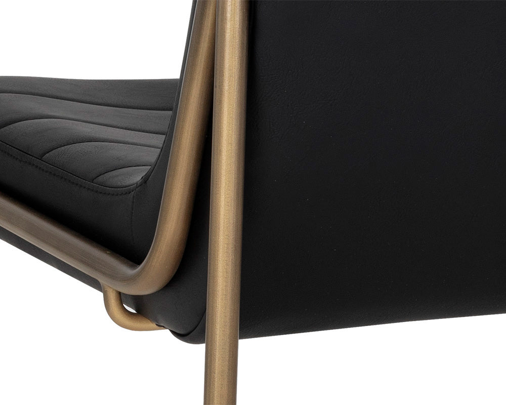 Sunpan - Anton Dining Chair - Vintage Black (Set Of 2) - 103413 view 7