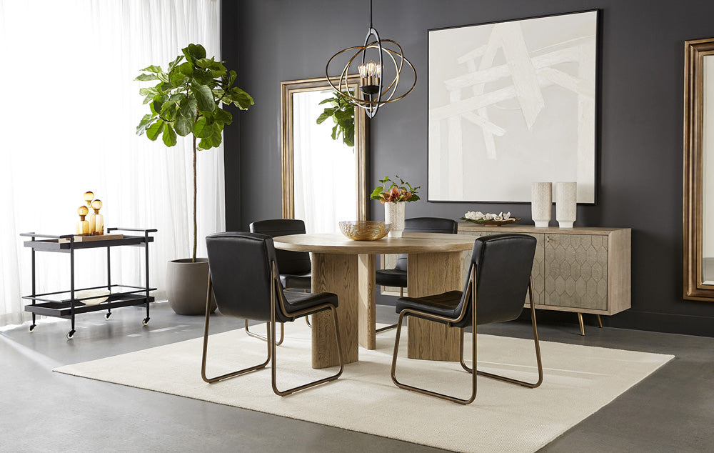 Sunpan - Anton Dining Chair - Vintage Black (Set Of 2) - 103413 view 8