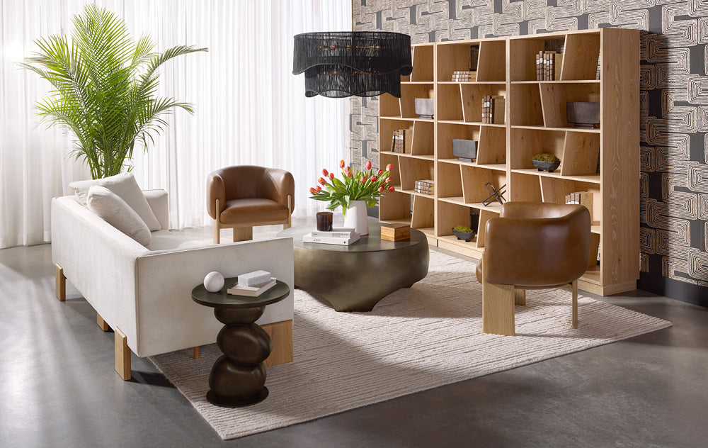 Sunpan - Anwa Sofa - Polo Club Muslin - 111406 view 9