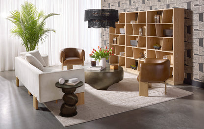 Sunpan - Anwa Sofa - Polo Club Muslin - 111406 view 9