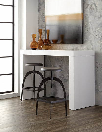 Sunpan - Ikon Arch Console Table - High Gloss White - 89586_CLOSEOUT view 6